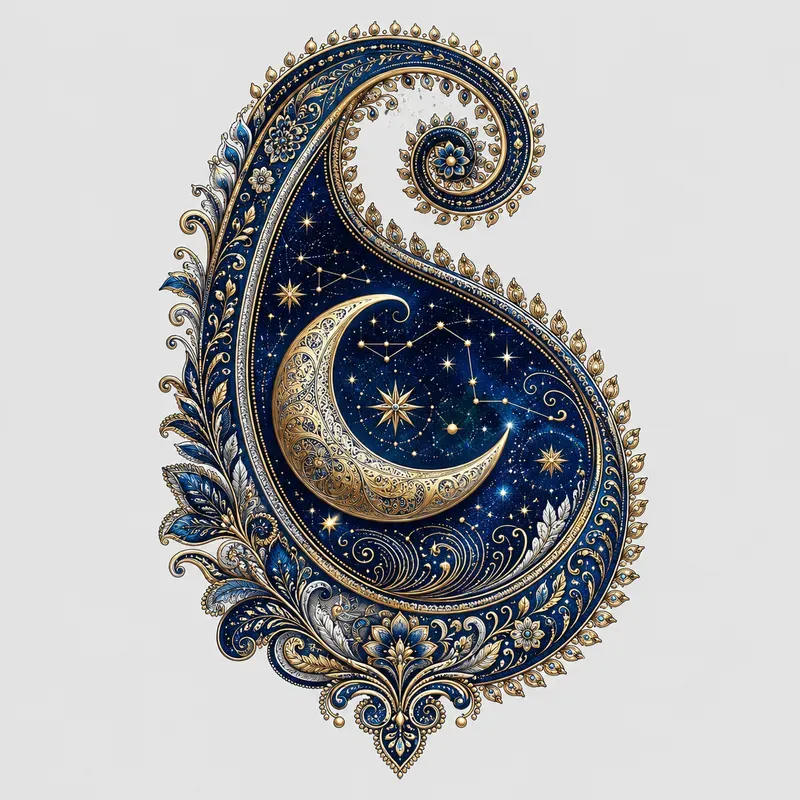 Luxury Paisley Ornament Collections
