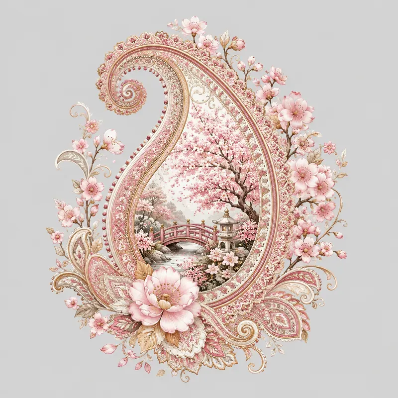 Luxury Paisley Ornament Collections