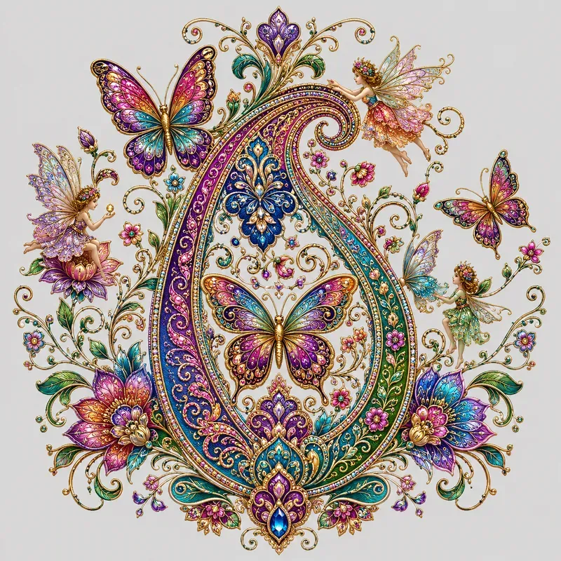 Luxury Paisley Ornament Collections