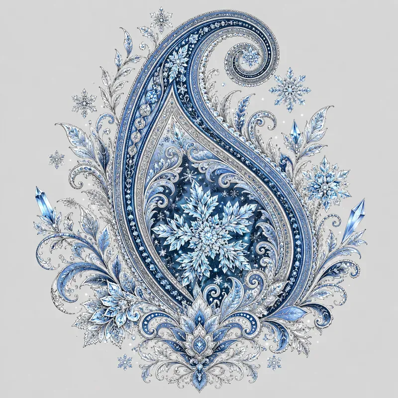 Luxury Paisley Ornament Collections