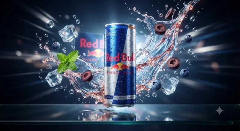 Premium Beverage Splash Advertising