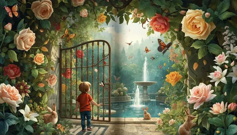 Fairytale Storybook Spread Generator