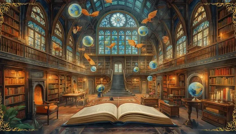 Fairytale Storybook Spread Generator