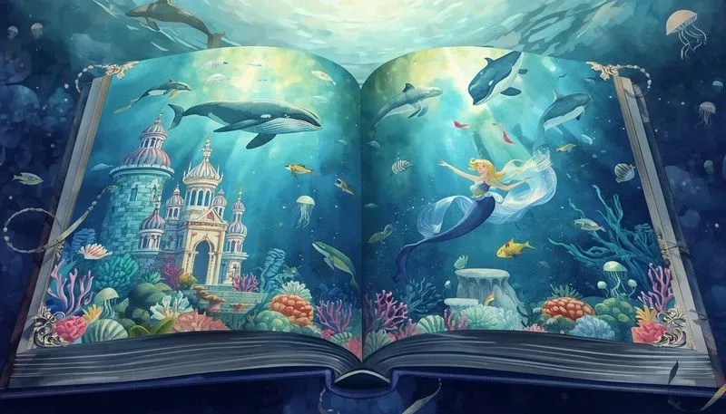 Fairytale Storybook Spread Generator