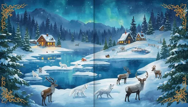 Fairytale Storybook Spread Generator