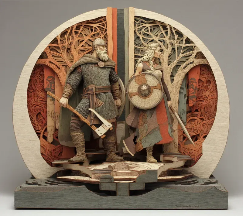 Mythic Diorama Art Series