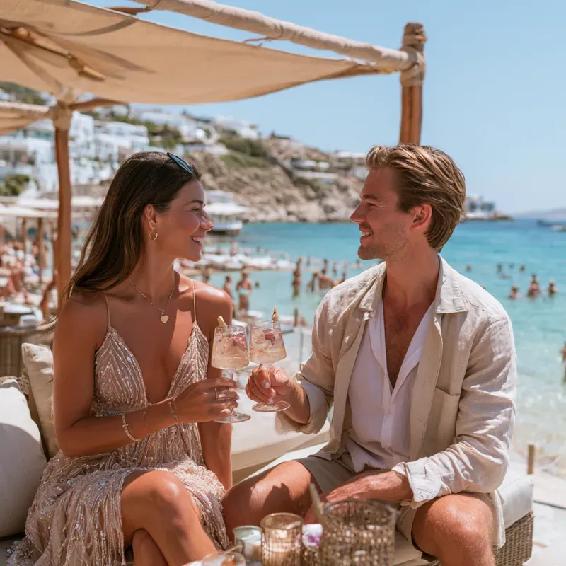 Mykonos Summer Lifestyle Beach Clubs