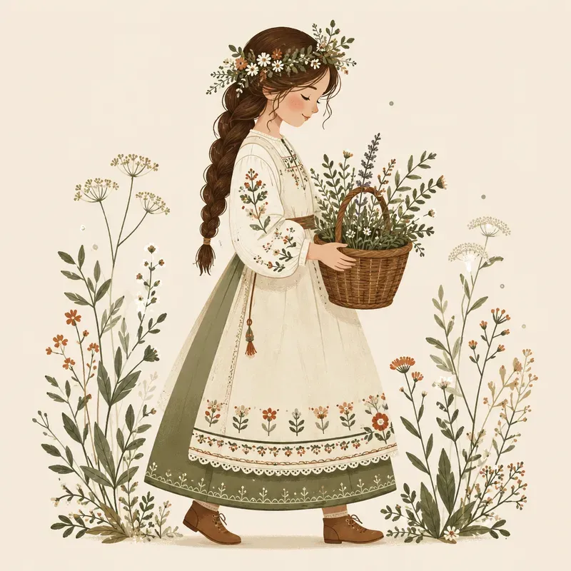 Nordic Folk Character Designs