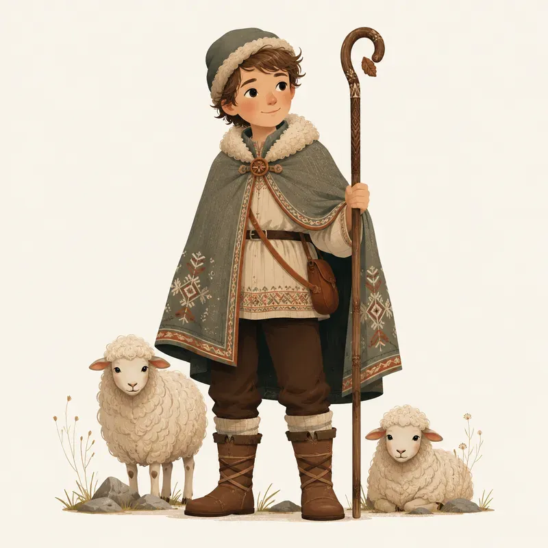 Nordic Folk Character Designs