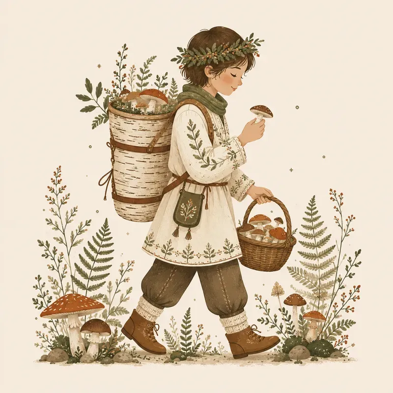 Nordic Folk Character Designs