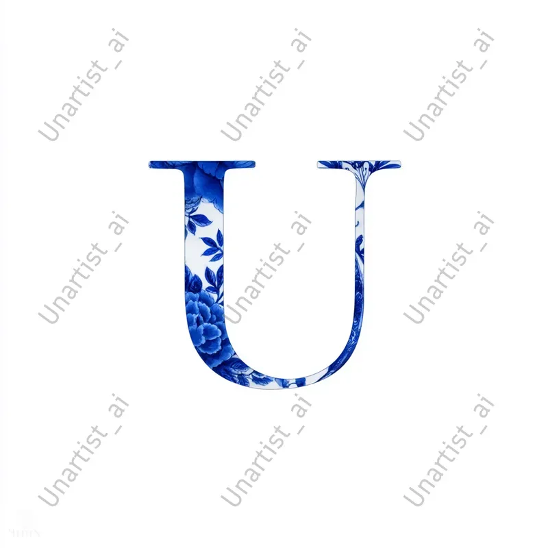 Chinoiserie Monogram Letters
