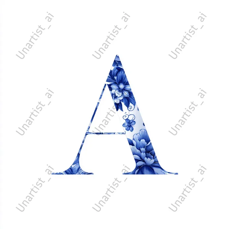 Chinoiserie Monogram Letters