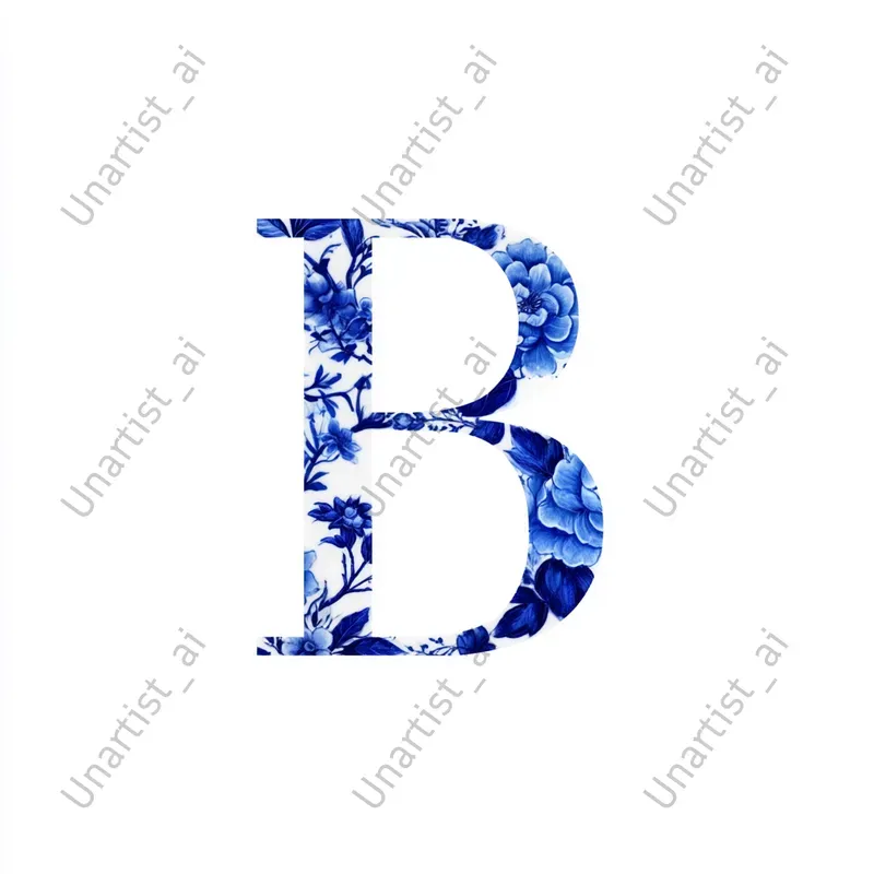 Chinoiserie Monogram Letters