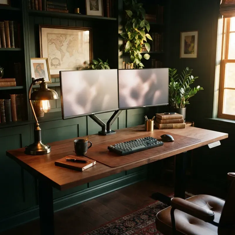 Home Office Desk Setup Inspiration Builders
