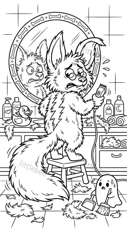 Funny Halloween Coloring Chaos