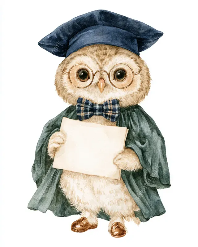 Woodland Academy Graduation Cliparts