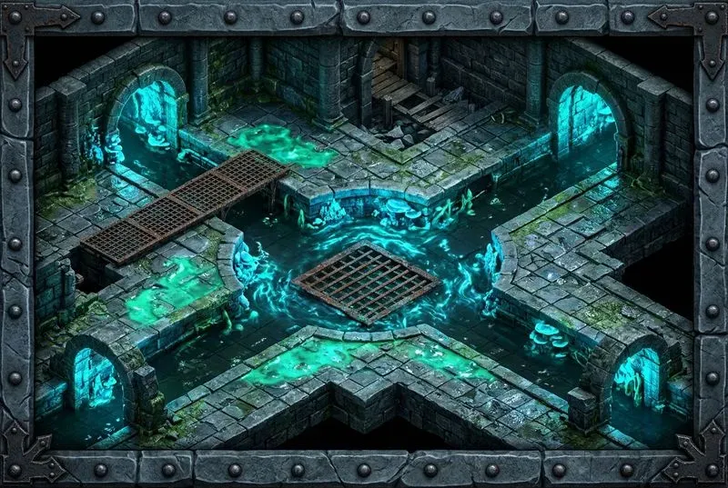 Isometric Tactical Dungeon Maps