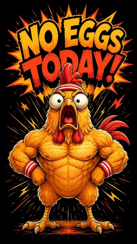 Funny Chicken Mascot Tshirt Designs