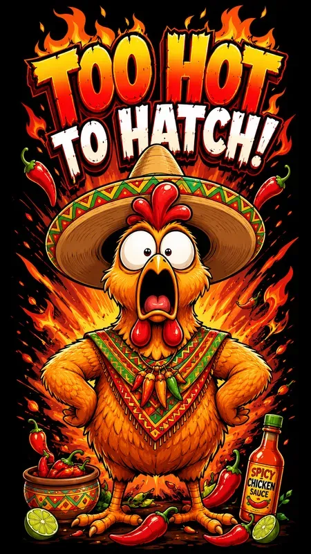 Funny Chicken Mascot Tshirt Designs