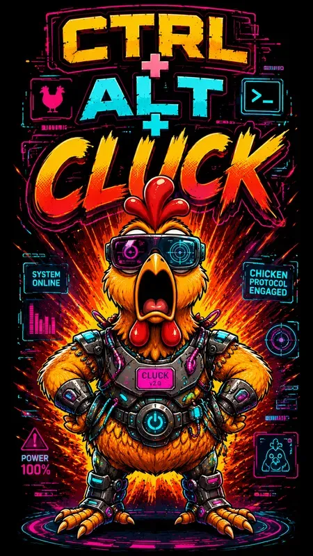 Funny Chicken Mascot Tshirt Designs