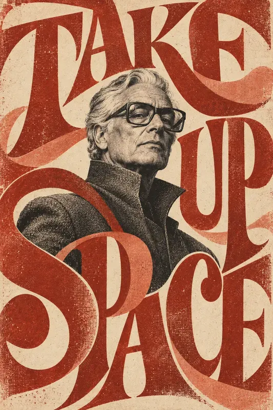 Living Type Portrait Posters