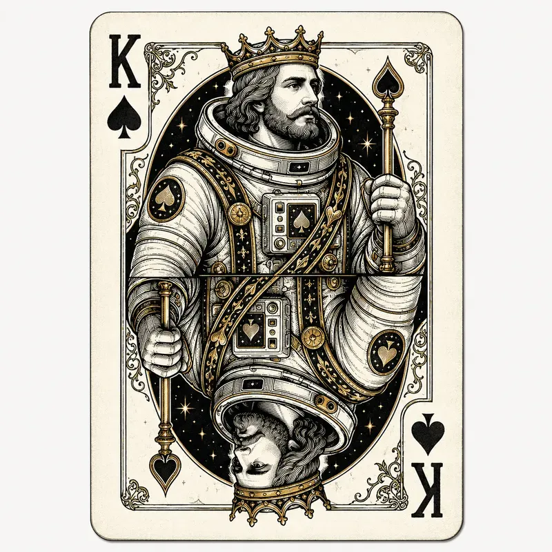 Vintage Royal Card Mashups