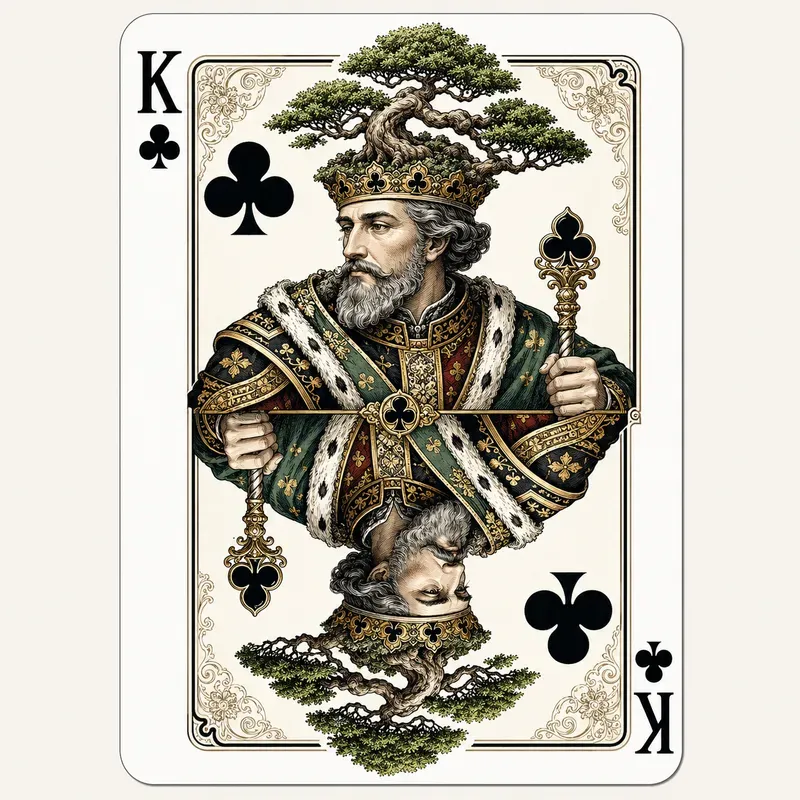 Vintage Royal Card Mashups
