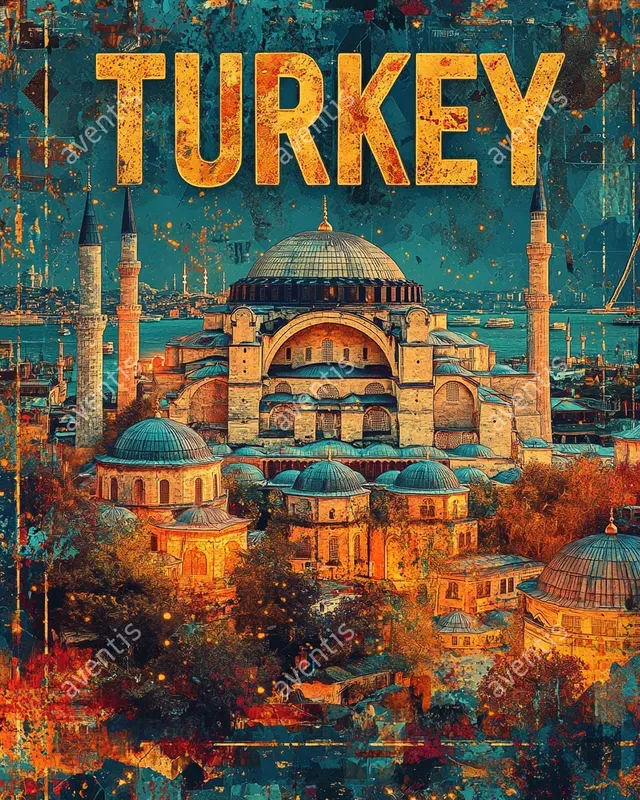 Travel Collage Postcards