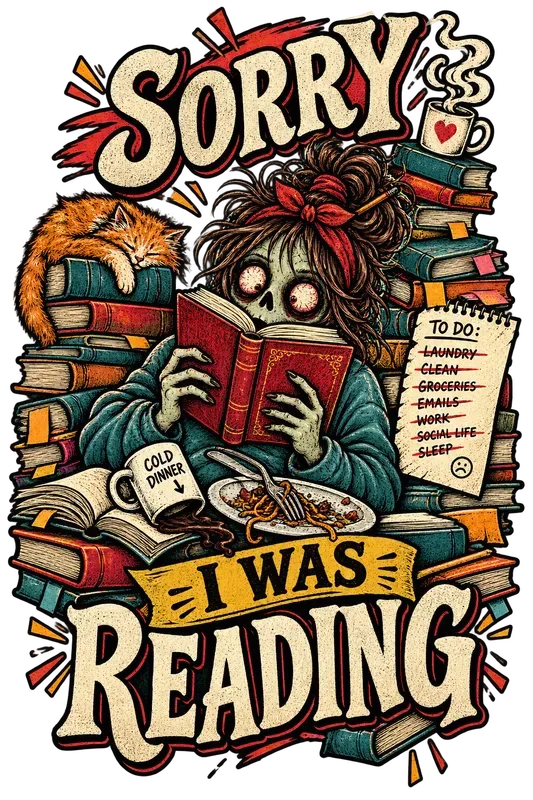 Funny Chaotic Reader Tshirt Designs