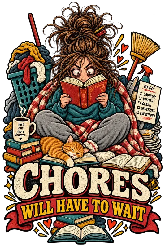 Funny Chaotic Reader Tshirt Designs