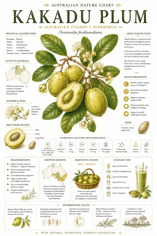 Vintage Botanical Fruit Poster Generator