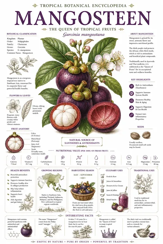 Vintage Botanical Fruit Poster Generator