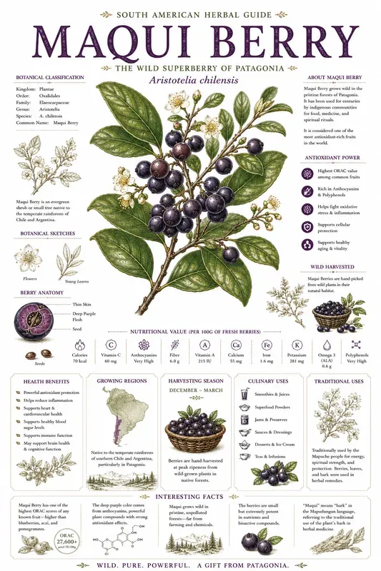 Vintage Botanical Fruit Poster Generator