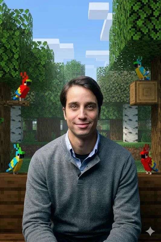 Photoreal People In Minecraft Worlds Go