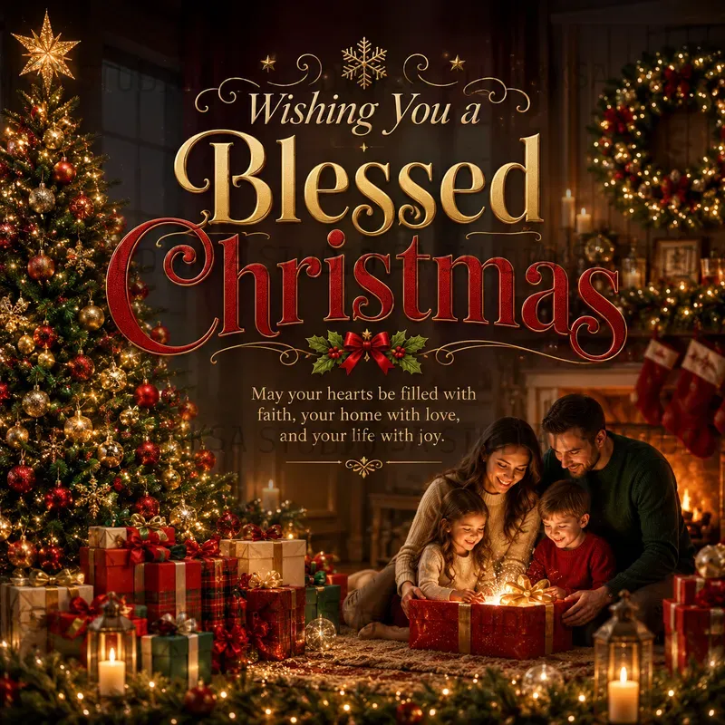 Free Christmas Greeting Generator