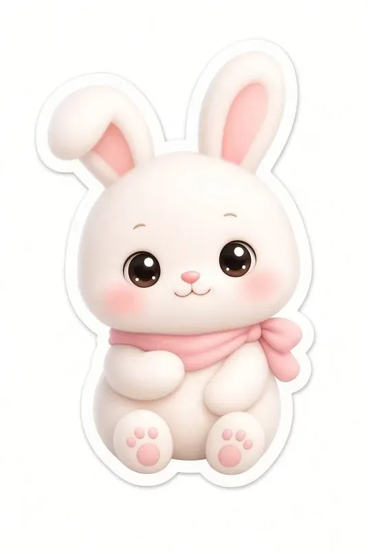 Cute Chubby Animal Stickers