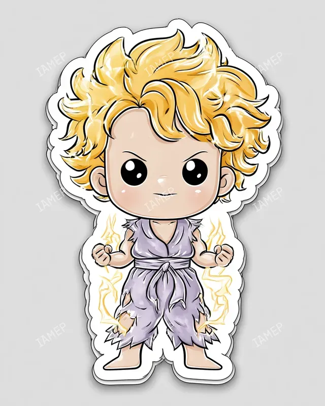 Chibi Diecut Sticker Mascots