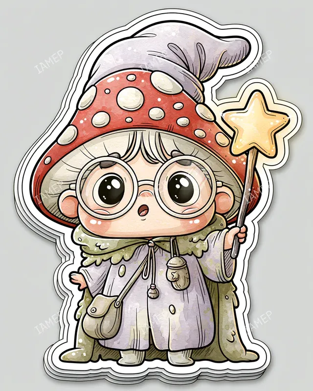 Chibi Diecut Sticker Mascots