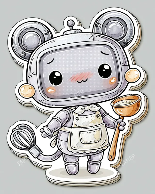 Chibi Diecut Sticker Mascots