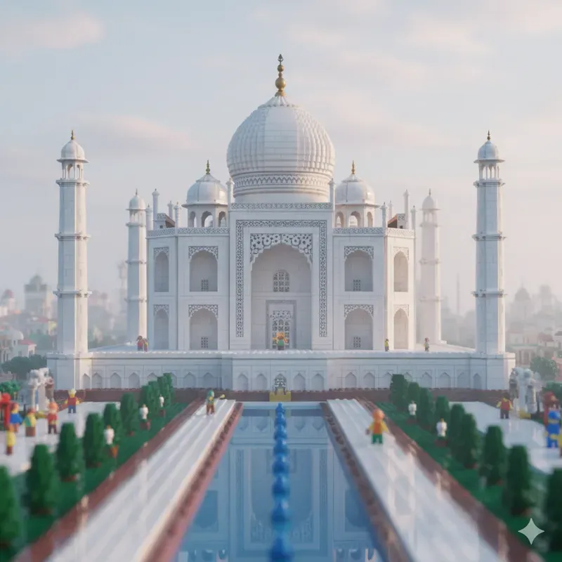 Brickcraft Landmark Generators