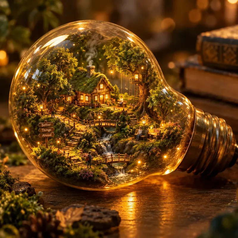 Tiny Worlds Inside Objects