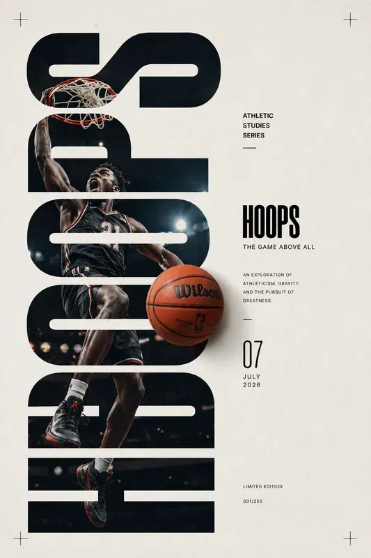 Out Of Bounds Typography Posters