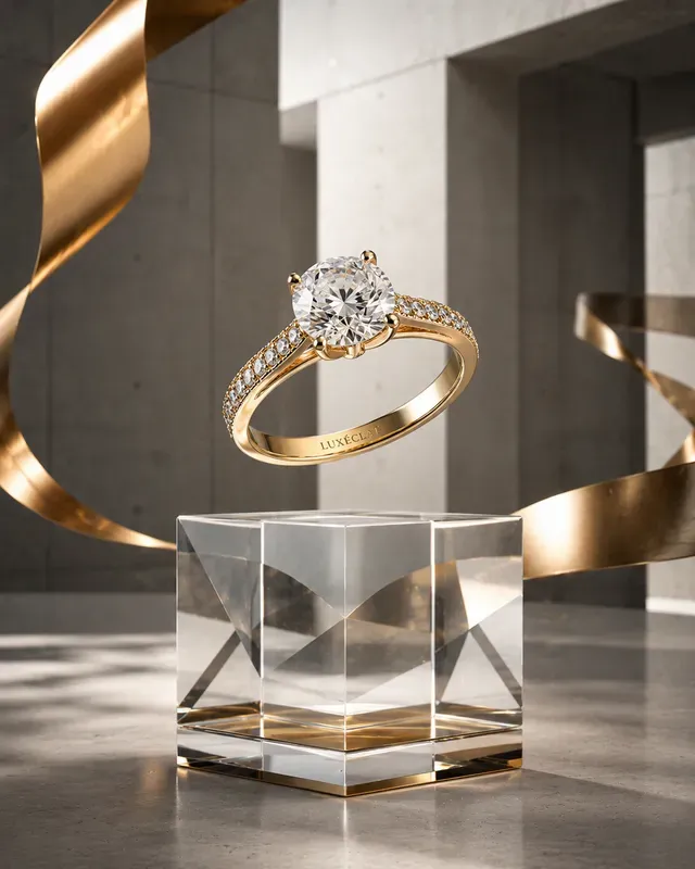 Luxury Floating Product Ad Generator