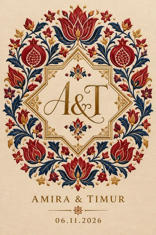 Silk Road Luxury Wedding Stationery Kits