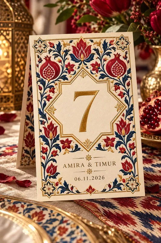 Silk Road Luxury Wedding Stationery Kits