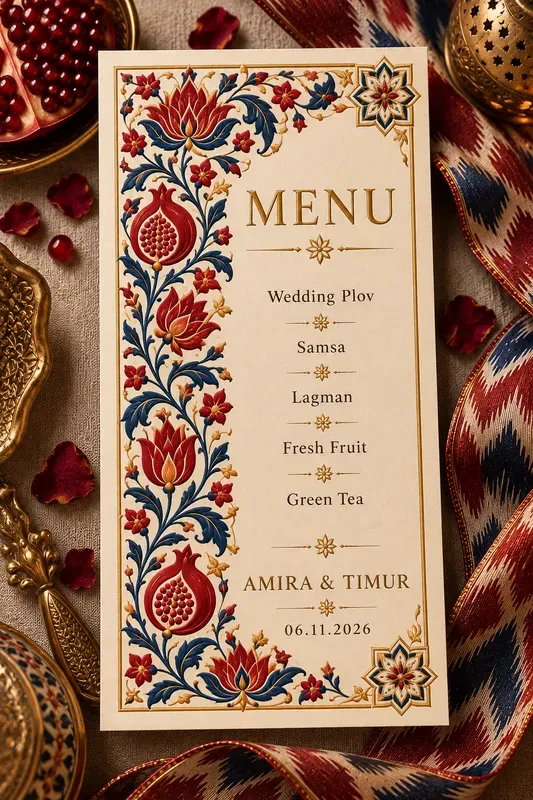 Silk Road Luxury Wedding Stationery Kits