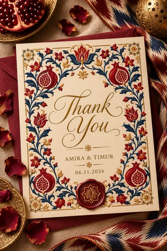 Silk Road Luxury Wedding Stationery Kits