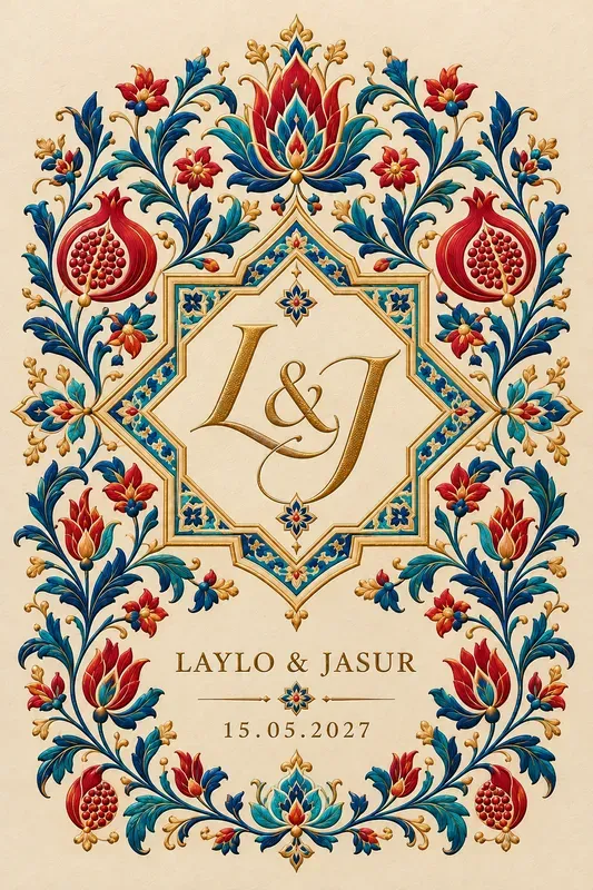 Silk Road Luxury Wedding Stationery Kits