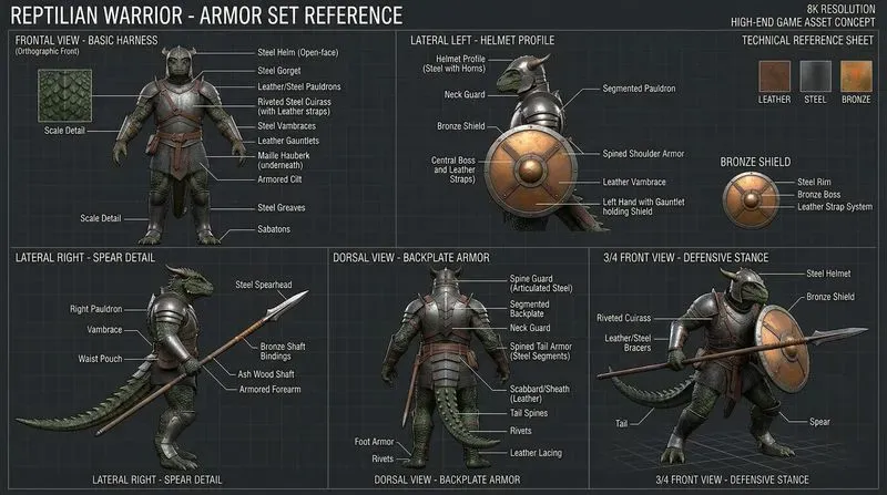 Ultimate Game Asset Sheets