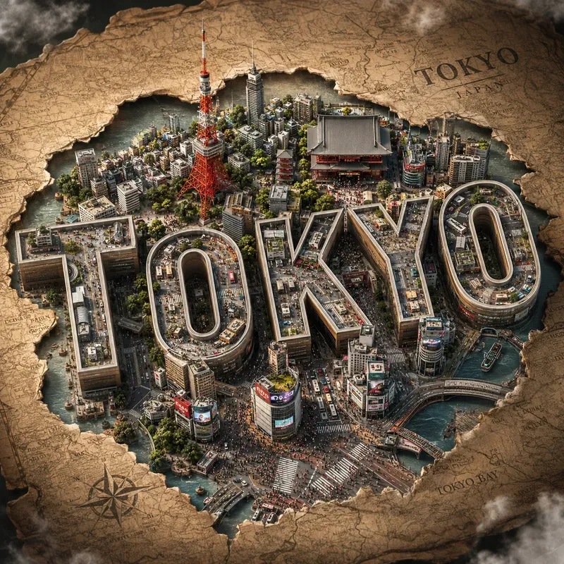 Epic City Typography Map Worlds